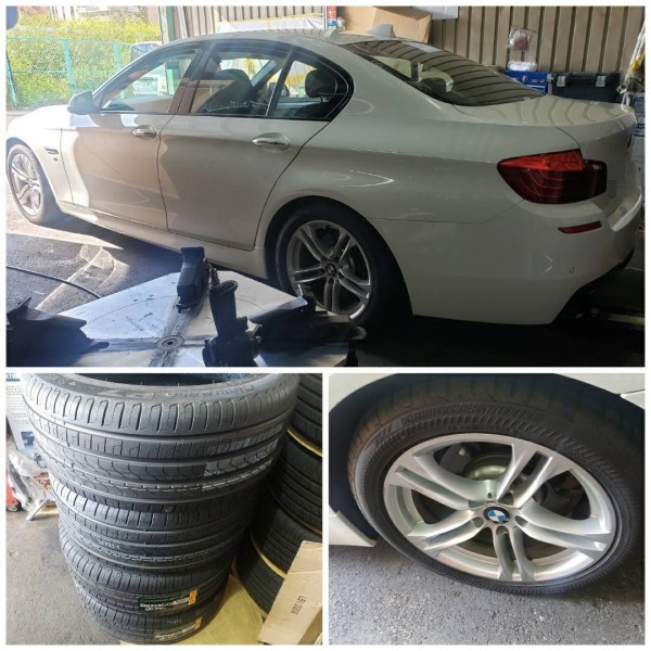 BMW5シリーズ225/55R17×4